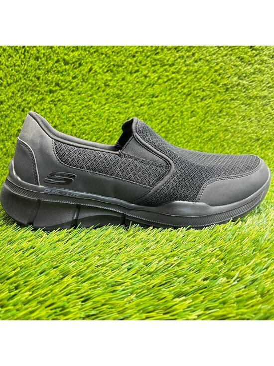 Skechers Other - Skechers Equalizer 3.0 Mens Size 9.5 Black Casual Walking Slip On Shoes Sneakers